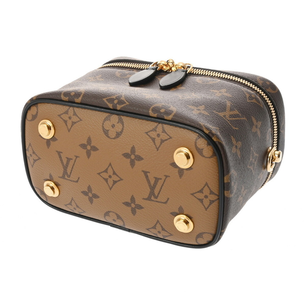 Louis Vuitton Reverse Vanity NV PM Chain Shoulder Brown Handbag Bag Back - Picture 5 of 15